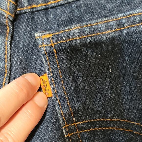 Vintage Rare 1973 Orange Tab Ladies Levi's Great Condition! - Picture 3 of 12